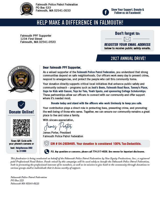 Donation Letter